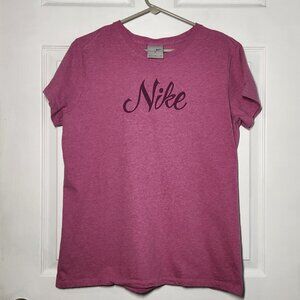 Nike Pink Short-Sleeve T-Shirt - Size XL